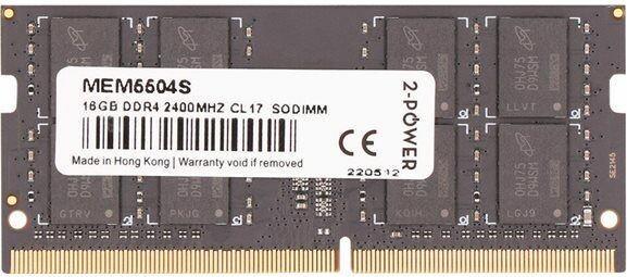 Actual product image 2-Power 16GB DDR4 2400MHz CL17 SODIMM (1 x 16GB, 2400 MHz, DDR4-RAM, SO-DIMM)