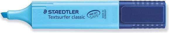Staedtler 364-3, 1 pc(s), Blue, Chisel, Blue, Polypropylene (PP), 1 mm (Blue, 5 mm, 1 x)