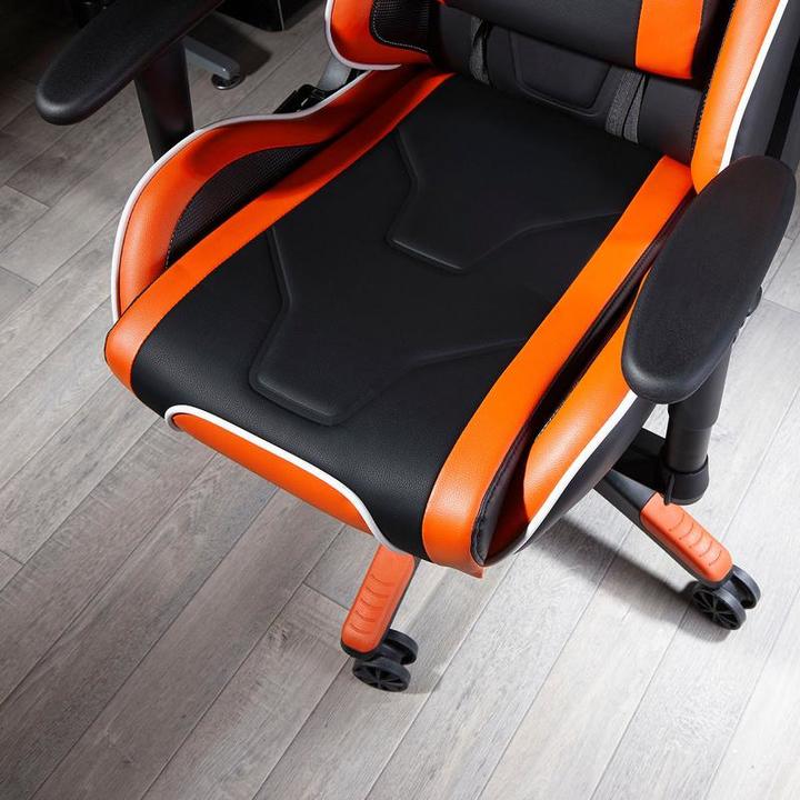 Actual product image X Rocker Chaise de jeu eSport Agility Sport avec ajustement ergonomique Orange