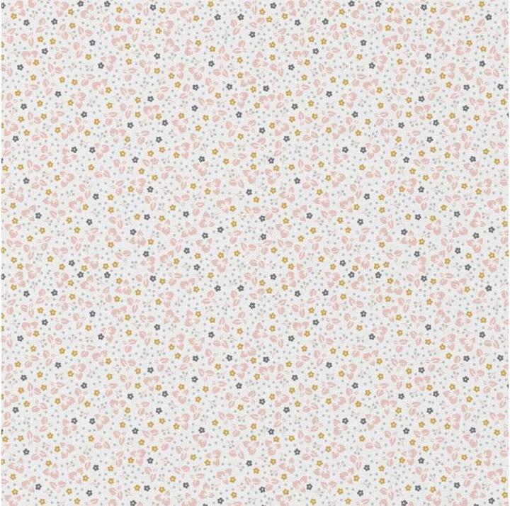 Actual product image Domotex Fabric Kamill white / pink