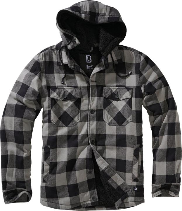 Produktbild Brandit Lumber Outdoorjacke Kapuzen Grösse M Farbe Schwarz/Holzkohle (M)