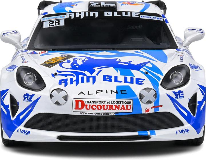 Image du produit Solido 1:18 Alpine A110 Rallye #28 blanc