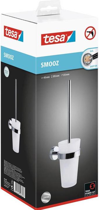 Immagine prodotto tesa Set di spazzole SMOOZ WC con soluzione adesiva inclusa, senza foratura