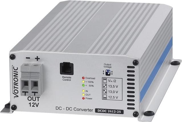 Actual product image Votronic 3336 DC/DC converter DC/DC 1212-45 12V to 12.5V,13V, 13.5V
