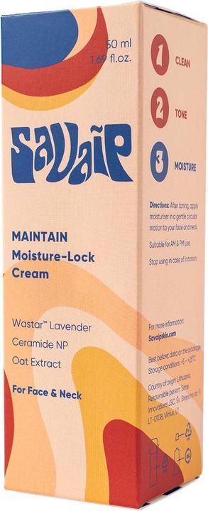 Produktbild Savaip Moisture-Lock Cream (50 ml, 24h Creme)
