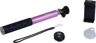 Image du produit Ultron selfie Alu 80 rose selfie stick en aluminium avec déclencheur Bluetooth séparé