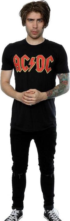 Image du produit AC/DC T-shirt en coton avec logo pour hommes (L)