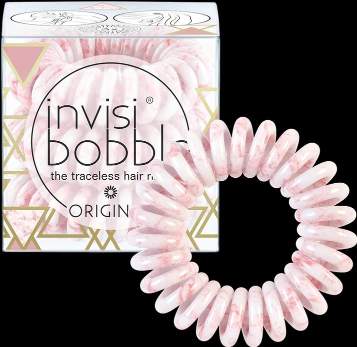 Produktbild Invisibobble Marblelous Pinkerbell Original Pro Packung 3 Stück (Haargummi)