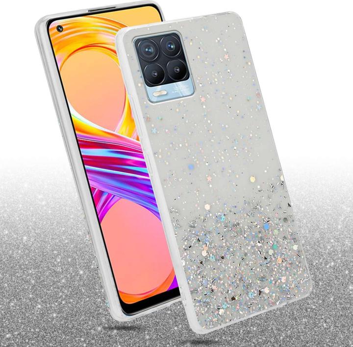 Produktbild Cadorabo TPU Hülle für Realme 8 4G / 8 PRO mit Glitzer (realme 8)