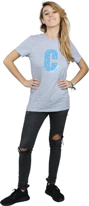 Immagine prodotto Disney Alphabet C Is For Cinderella Maglietta Ampia Donna (S)