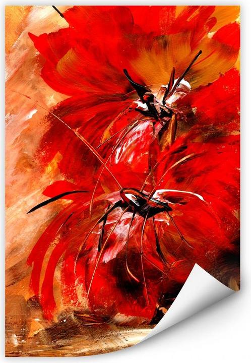 Produktbild Trenddeko Feuerblumen (80 x 120 cm)