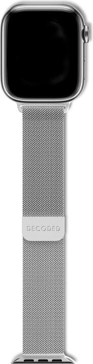 Image du produit Decoded Bracelet de traction milanais 42/44/45mm Titane (44 mm, 45 mm, 49 mm, 46 mm, Acier inoxydable, Apple Watch Series 3, Apple Watch Series 2, Apple Watch Series 4, Apple Watch Series 10, Apple Watch Series 1, Apple Watch Series 5)