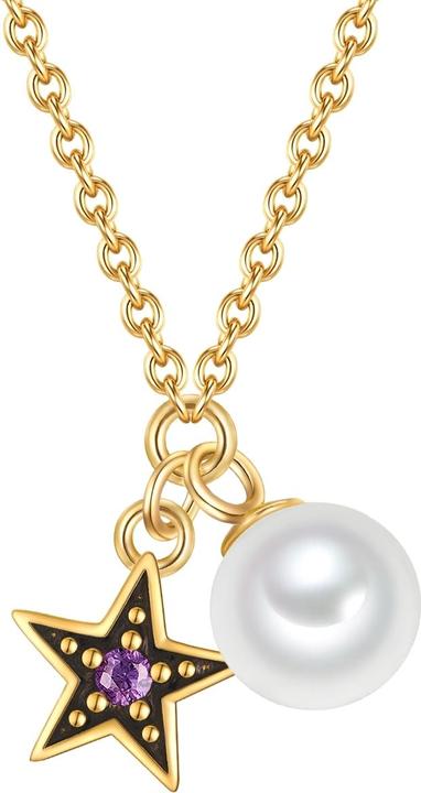 Produktbild Glanzstücke München Damen Kette Stern Sterling Silber - 34606 (Sterling Silber, 40 - 45 cm)
