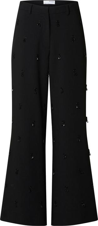 Actual product image Selected Femme Embellished wide-leg trousers (36)