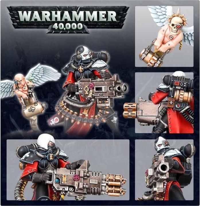 Actual product image Games Workshop Warhammer 40,000 - Adepta Sororitas Retributor Squad (Plastic)