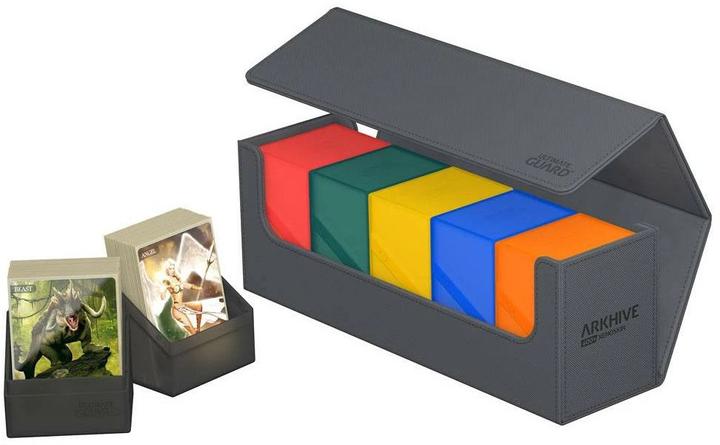 Produktbild Ultimate Guard Kartenbox XenoSkin Arkhive Monocolor 400+ Grau