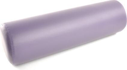 Image du produit Teqler Coussin cervical recouvert de similicuir 50x15cm violet