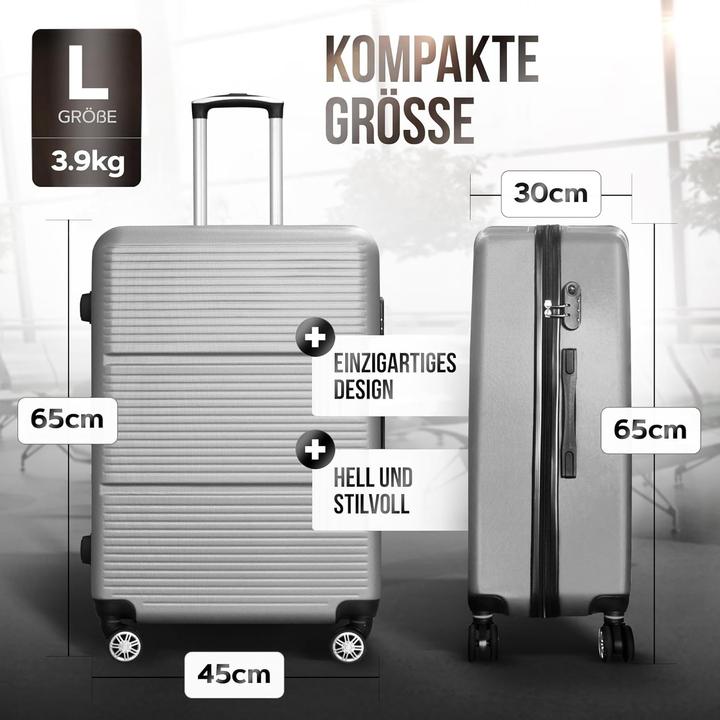 Produktbild DS-Lux Hartschalen-Koffer (88 l, M (50 - 90l))