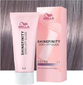 Immagine prodotto Wella Shinefinity Steel Orchid Colore per capelli 05/98 Marrone Chiaro Cenere Perla 60ml (05, 98 Perla di frassino marrone chiaro)