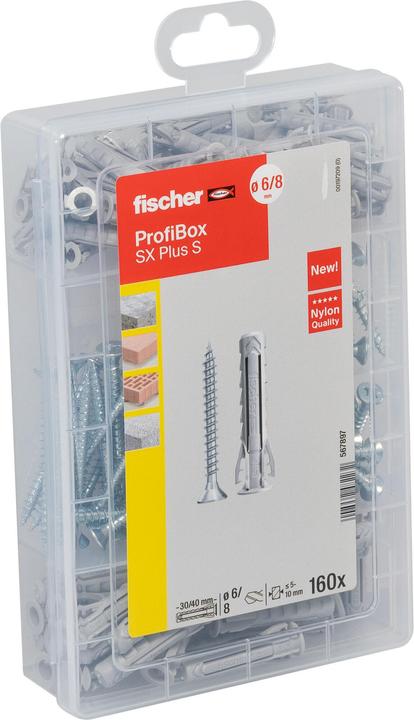 Produktbild Fischer Meister-Box SX Plus + S (160) NV (80 Stk.)