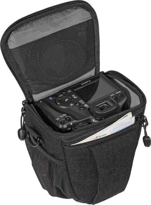 Actual product image Pedea Camera bag size M FASHION photo bag, black (Camera shoulder bag)