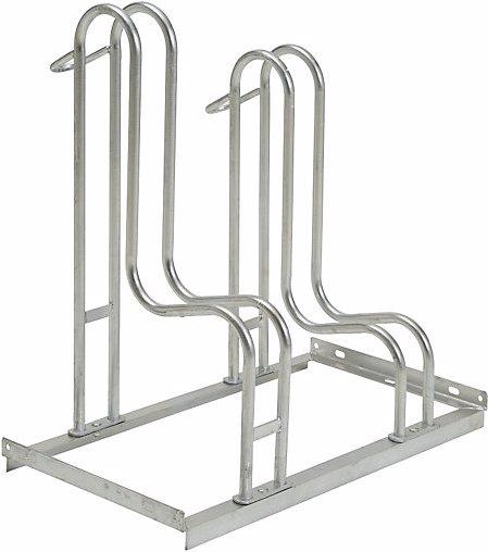 Image du produit Seco Support cycles galvanisé à chaud, entrée 1 côté, 2 emplacements.