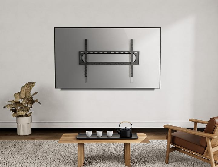 Immagine prodotto Manhattan Staffa da parete per TV ultrapiatta con capacità di carico particolarmente elevata per schermi di (Muro, 120", 120 kg)