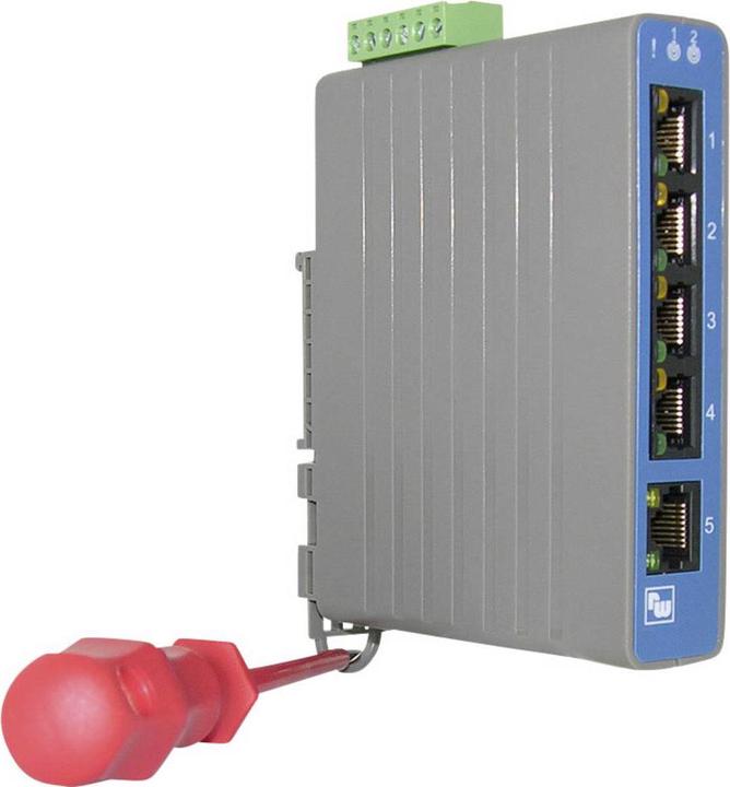 Immagine prodotto Wachendorff Interruttore industriale Ethernet Switch, 5 porte (5 Porti)