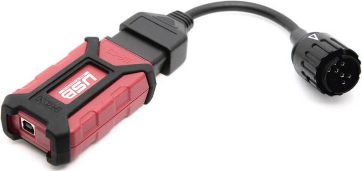 Actual product image Hex OBD II connector diagnostic adapter 2 (EU4) to 10Pin