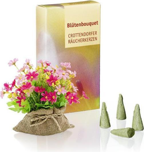 Actual product image Crottendorfer 1601 - Incense cones flower bouquet M, 24 pieces