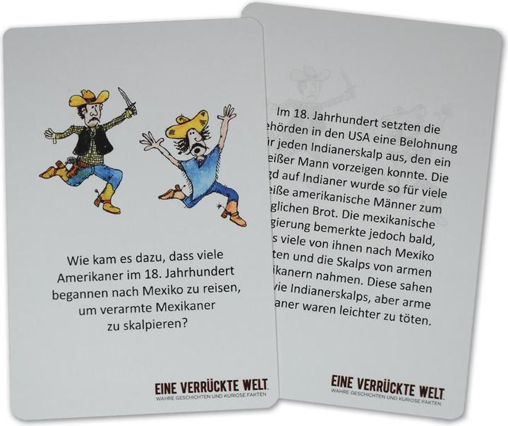 Actual product image A crazy world (German)