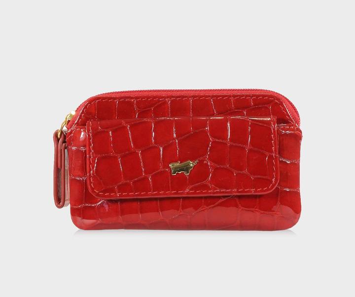 Actual product image Braun Büffel Verona leather key case 11 cm