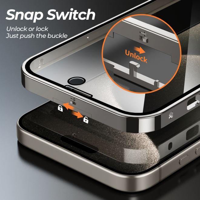 Produktbild MU Classic 360 Grad Hülle Locking Edition (Apple iPhone 15 Plus)