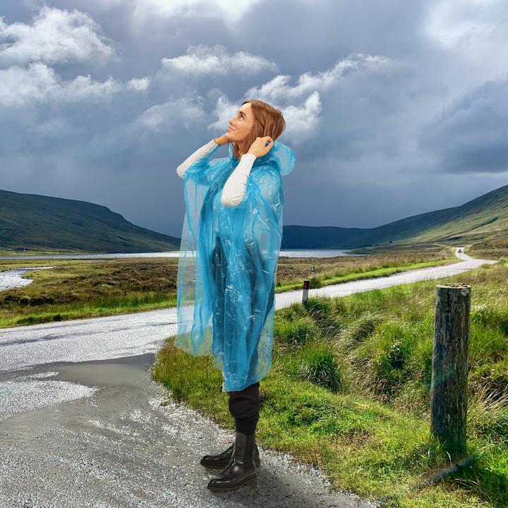Productafbeelding Relaxdays 13x regenponcho (13)
