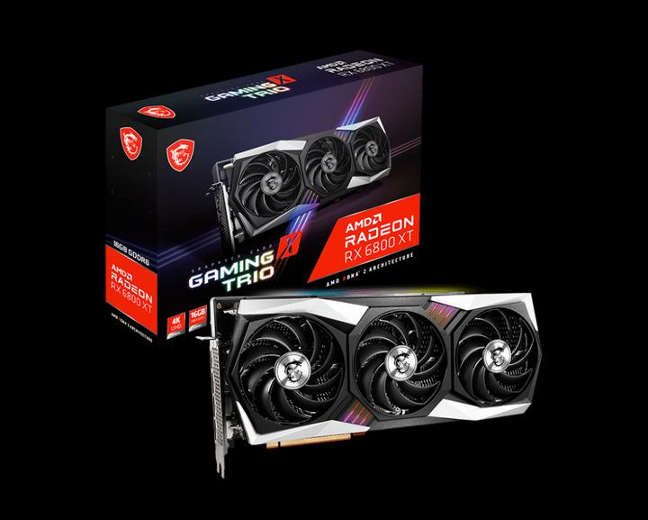 Produktbild MSI Radeon RX 6800 XT GAMING X TRIO (16 GB)