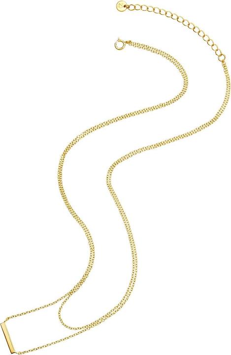 Produktbild Glanzstücke München Damen Sterling Silber gelbgold 42,0/36,0 cm Basiskette + 5,0 cm Verläng - 29880 (Sterling Silber)