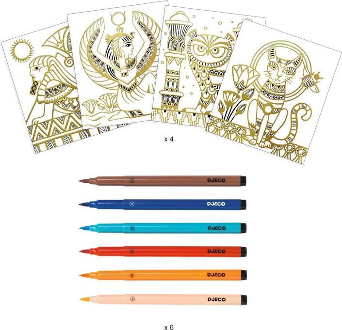 Produktbild Djeco Artistic color Ägypten