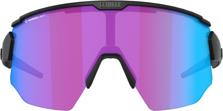 Actual product image Bliz Breeze Nano Optics Nordic Light (Matt Black, Begonia, Violet w Blue Multi, Brown w Silver Mirror)