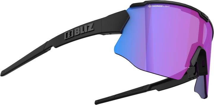 Actual product image Bliz Breeze Nano Optics Nordic Light (Matt Black, Begonia, Violet w Blue Multi, Brown w Silver Mirror)