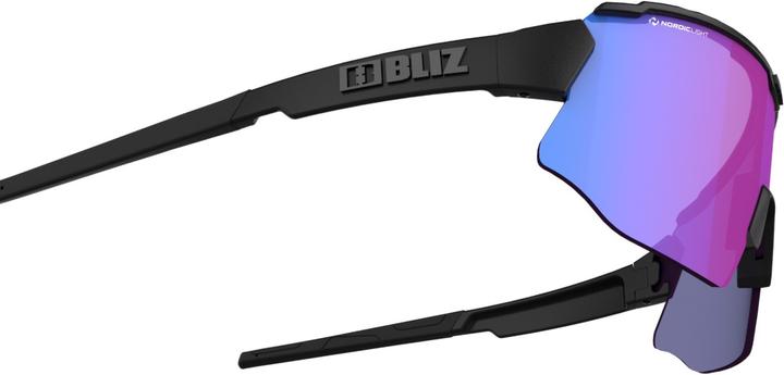 Actual product image Bliz Breeze Nano Optics Nordic Light (Matt Black, Begonia, Violet w Blue Multi, Brown w Silver Mirror)