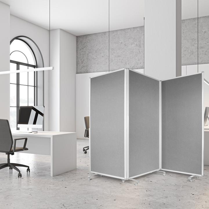 Image du produit Office Marshal Filz-Stellwand (180 x 35 x 180 cm)