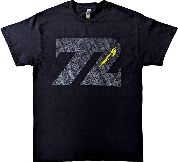 Produktbild Metallica Unisex Adult 72 Seasons Charred Logo T-Shirt (M)