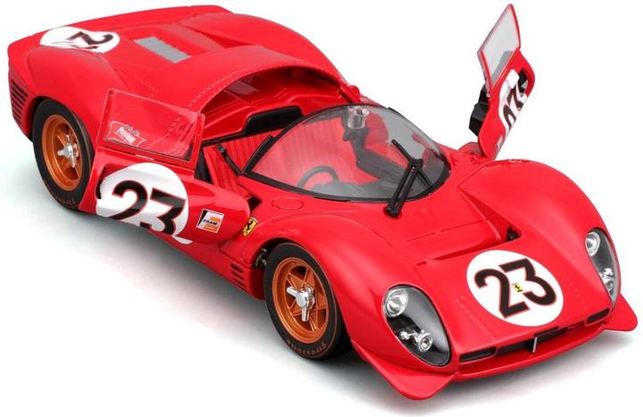 Produktbild Bburago Ferrari Racing 330 P4 Daytona 1/24 rot