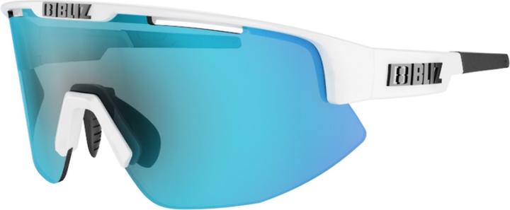 Actual product image Bliz Matrix (Smoke w Iceblue multi, Shiny White, Smoke w Blue Multi)