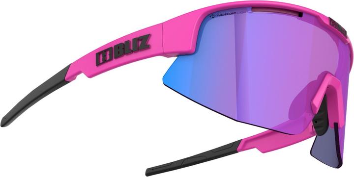 Actual product image Bliz Matrix Nano Optic Nordic Light (Matt Neon Pink, Begonia, Violet w Blue Multi)