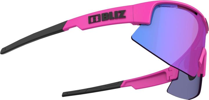 Actual product image Bliz Matrix Nano Optic Nordic Light (Matt Neon Pink, Begonia, Violet w Blue Multi)
