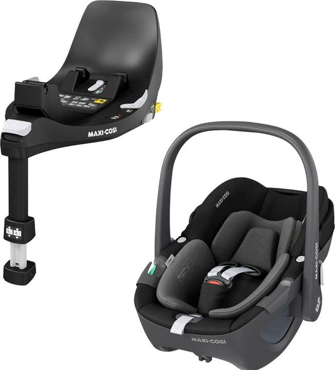 Produktbild Maxi-Cosi Pebble 360 mit Familyfix 360 (Babyschale, ECE R129/i-Size Norm)