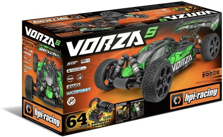 Immagine prodotto HPI Vorza S Buggy 1:8 Flux (RTR Brushless) (RTR pronto all'uso)