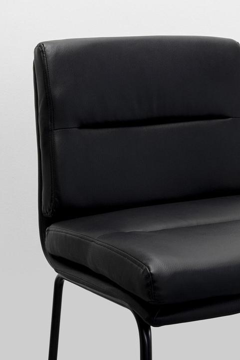 Actual product image Kare Design Barstuhl Ginny Schwarz 75cm