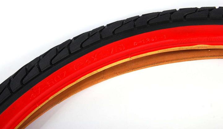 Immagine prodotto Volare Pneumatici Velo per bambini da 24 pollici neri - Accessori di alta qualità per biciclette per